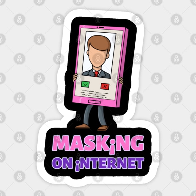 CYBER MASKiNG Sticker by elsa-HD